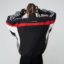 Load image into Gallery viewer, Racing Striped Logo Jacket
