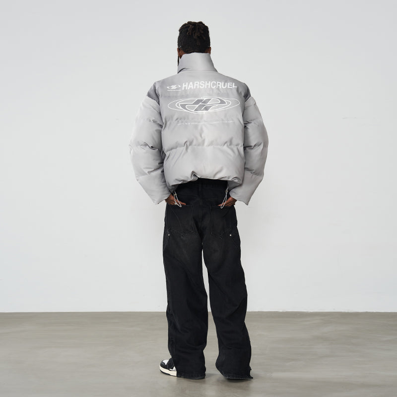 Silver Gradient Down Jacket