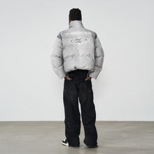 Load image into Gallery viewer, Silver Gradient Down Jacket
