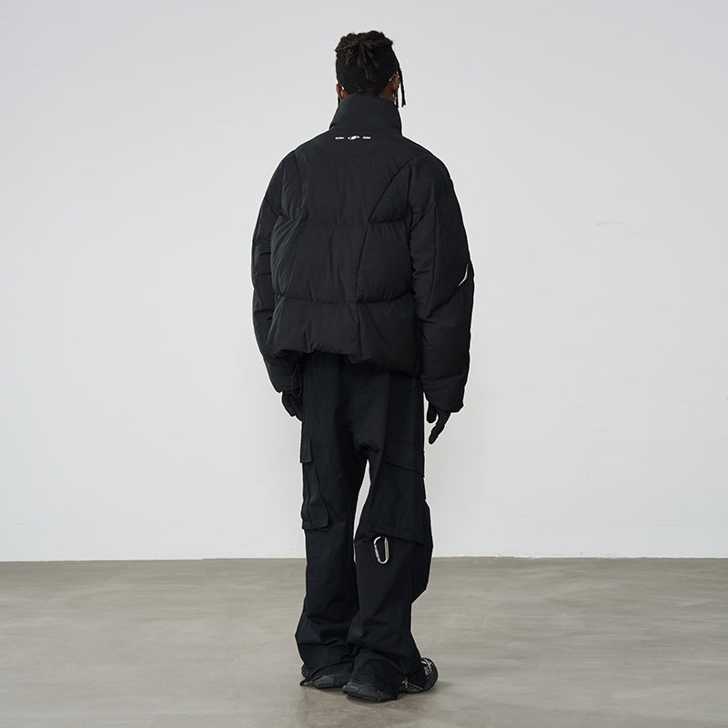 Deconstructed Segments Down Jacket