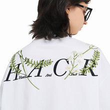 Load image into Gallery viewer, Circular Floral Embroidery Logo Tee
