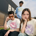 Gradient Molecules Logo Tee