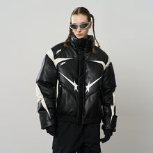 Load image into Gallery viewer, Shooting Star Leather Down Jacket
