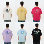 Embroidered Daisies Logo Tee