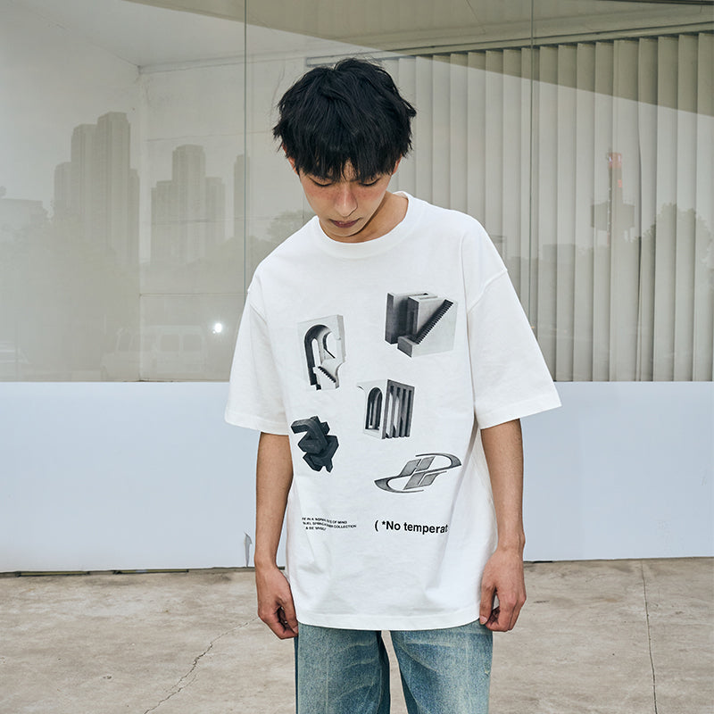 Buildings Logo Printed Tee