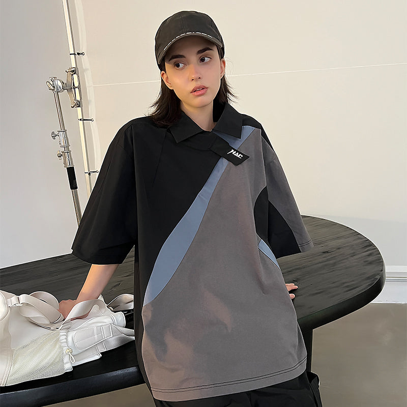 Multicolor Racing Polo Tee