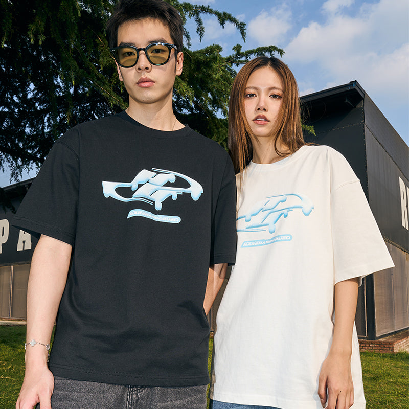 Melted Logo Printed Tee
