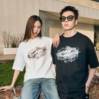 Burned Logo Printed Tee