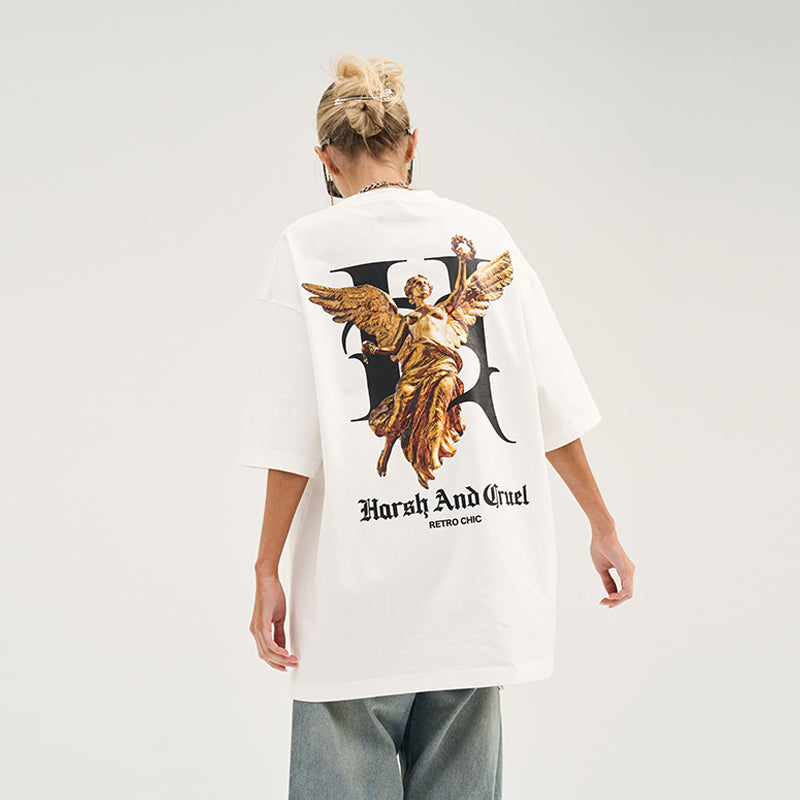 Archangel Sculpture Printed Tee