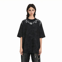 Load image into Gallery viewer, Gothic Thorn Collar Logo Tee
