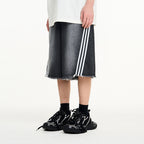 Retro Striped Jorts