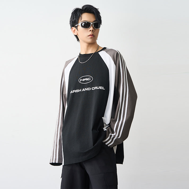 Retro Striped Logo Jersey