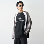 Retro Striped Logo Jersey