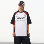 Retro Logo Printed Football Tee