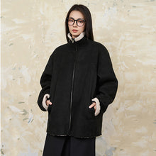 Load image into Gallery viewer, Faux Fur Suede Jacket
