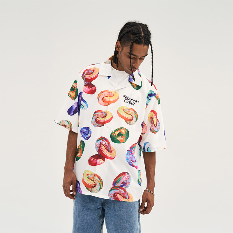 Life Saver Candies Cuban Shirt