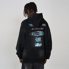Load image into Gallery viewer, Multi Logo Washed Printed Hoodie
