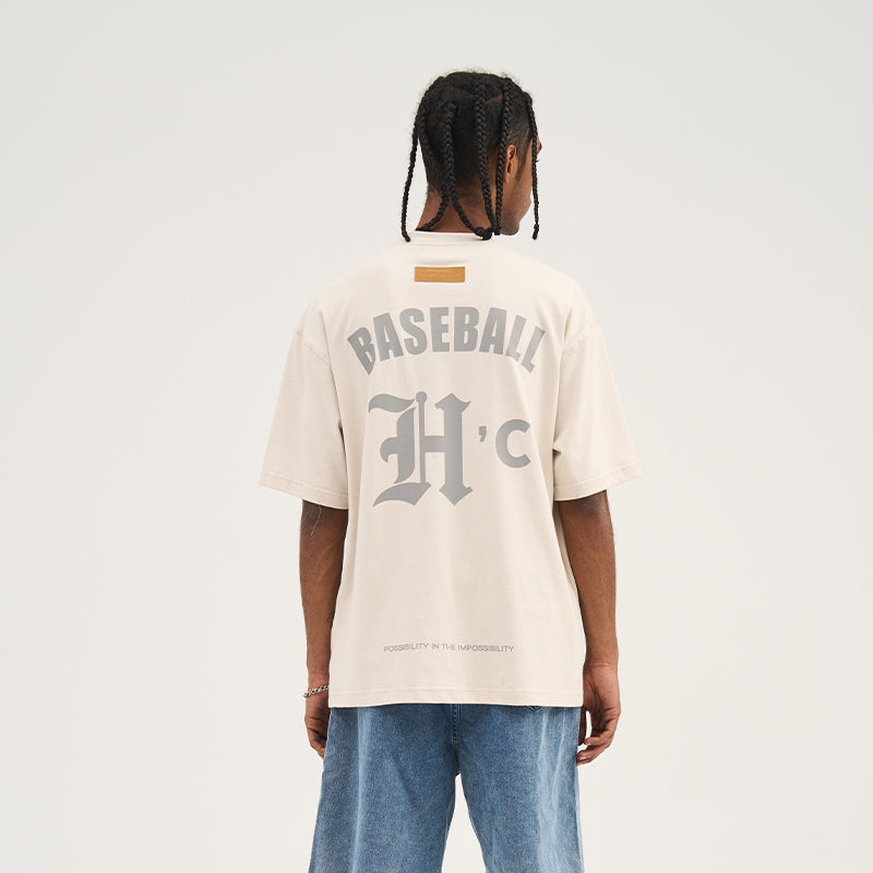 Gothic Logo Baseball Jersey