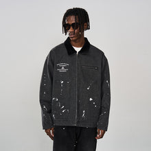 Load image into Gallery viewer, Splash Ink Embroidered Loose Jacket
