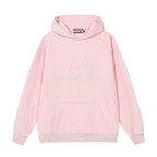 Pearl Embellished Graphic Hoodie