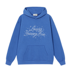 Pearl Embellished Graphic Hoodie