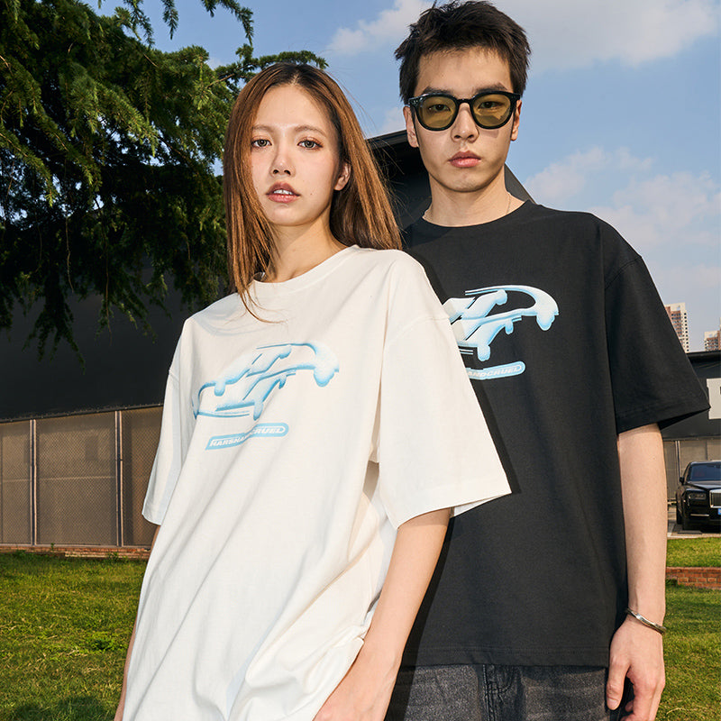 Melted Logo Printed Tee