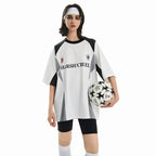 Contrast Patchwork Racing Tee