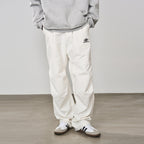 Corduroy Pockets Stitched Trousers