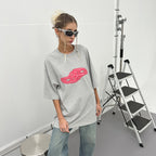 Vaporwave Neon Logo Tee