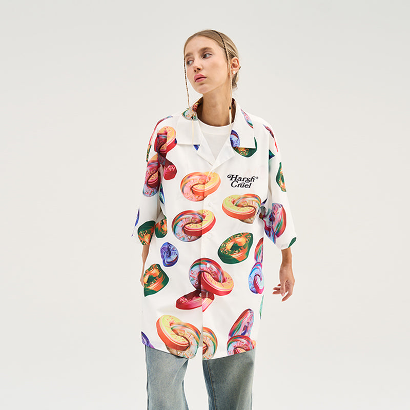 Life Saver Candies Cuban Shirt