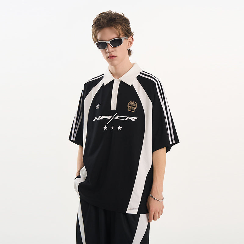 Vintage Jersey Training Polo Shirt