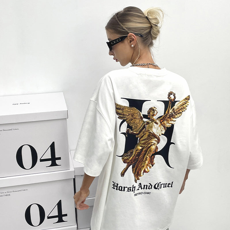 Archangel Sculpture Printed Tee