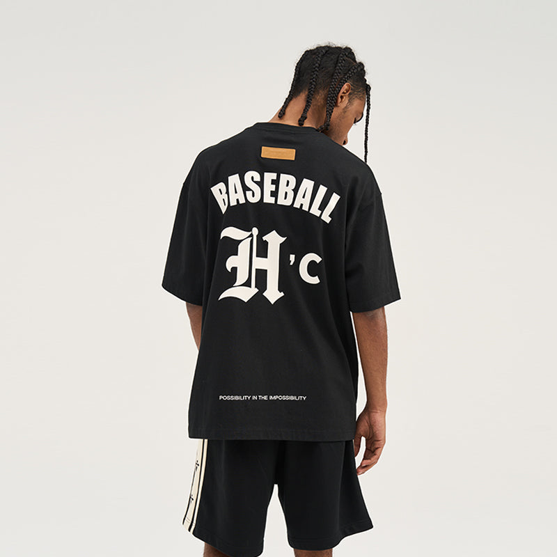 Gothic Logo Baseball Jersey