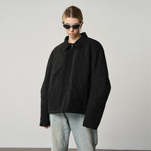 Load image into Gallery viewer, Suede Stitched Padded Jacket
