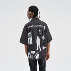 Shadows Printed Cuban Shirt