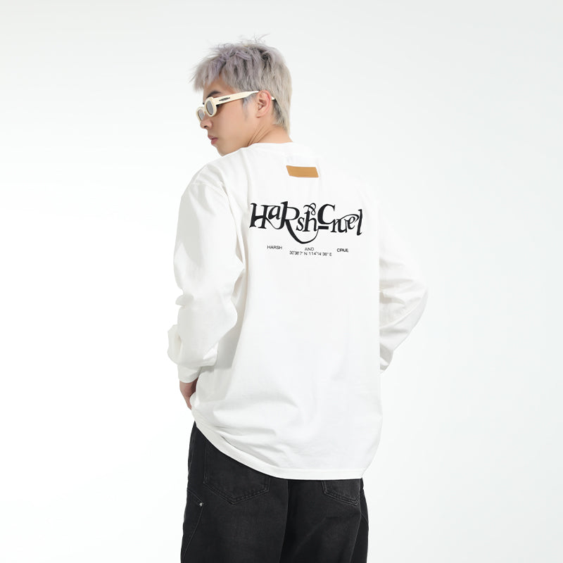 Embroidered Logo Patch L/S Tee