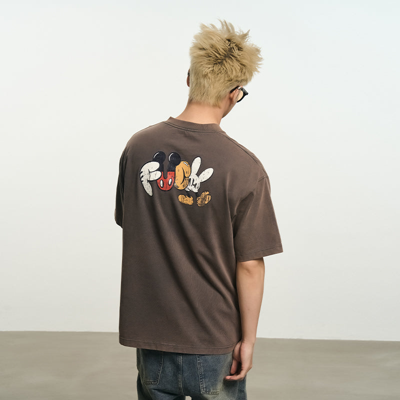 Mouse Trap Washed Printed Tee