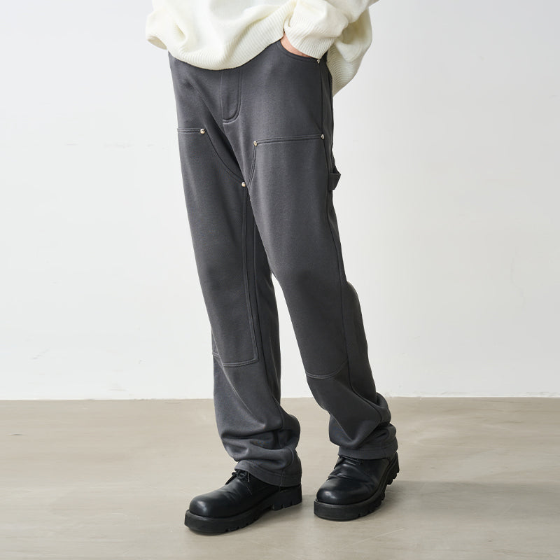 Double Knee Straight Sweatpants – Harsh and Cruel