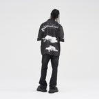Clouds Logo Printed Cuban Shirt