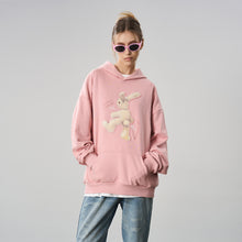 Load image into Gallery viewer, Rabbit Peluche Printed Hoodie
