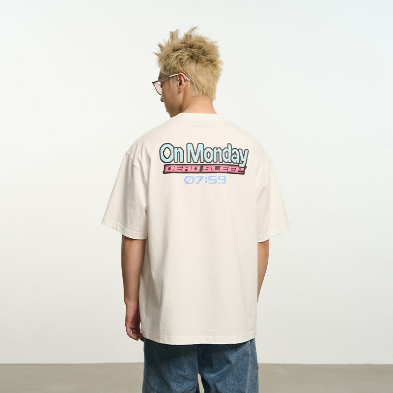 Monday Sleep Printed Tee