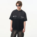Gradient Washed Logo Tee