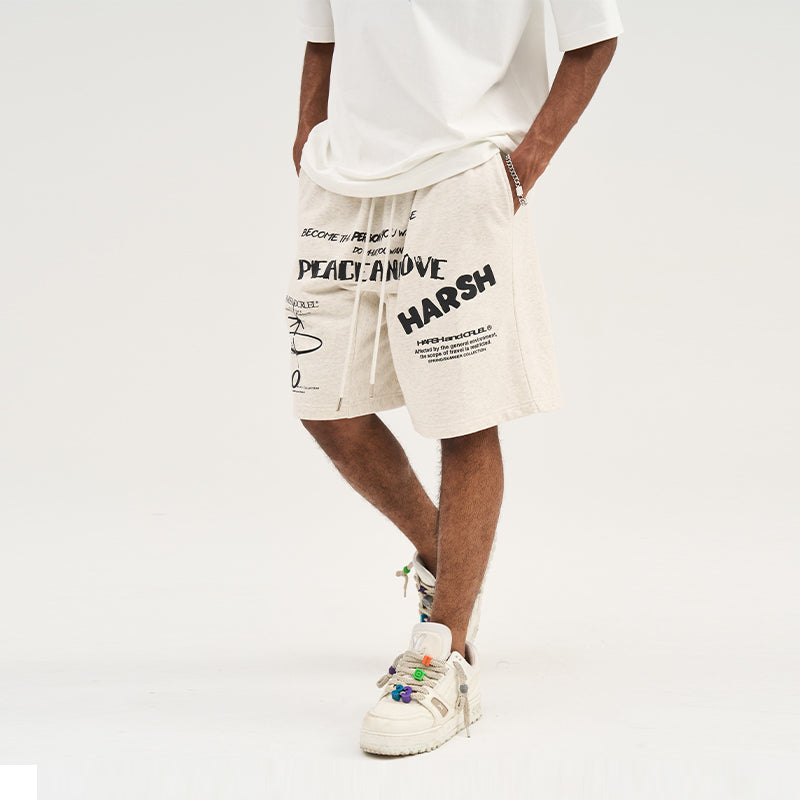 Money On My Mind Printed Shorts