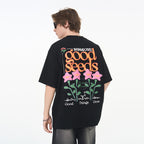 Puff Print Flowers Tee