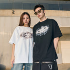 Burned Logo Printed Tee