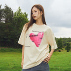 Watercolor Heart Printed Tee