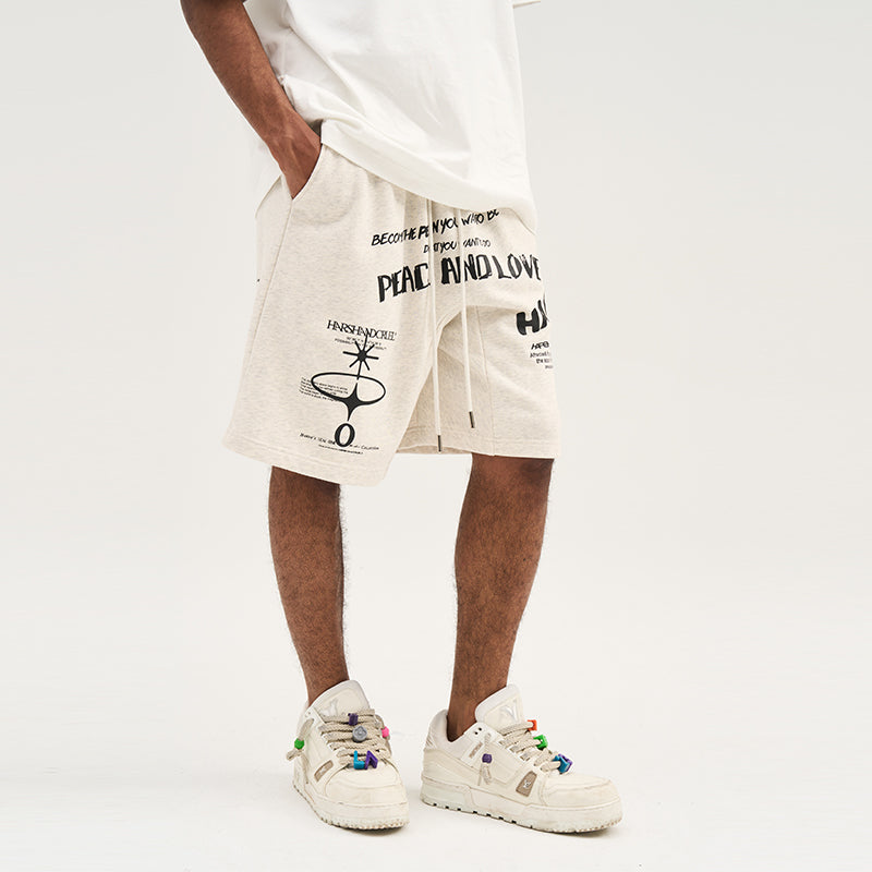 Money On My Mind Printed Shorts