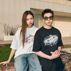 Burned Logo Printed Tee