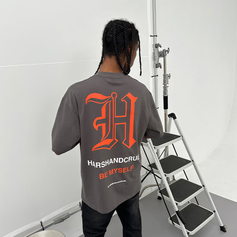 Be Myself Gothic Logo Tee