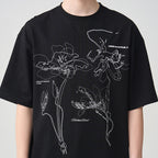 Dotted Lines Flower Tee